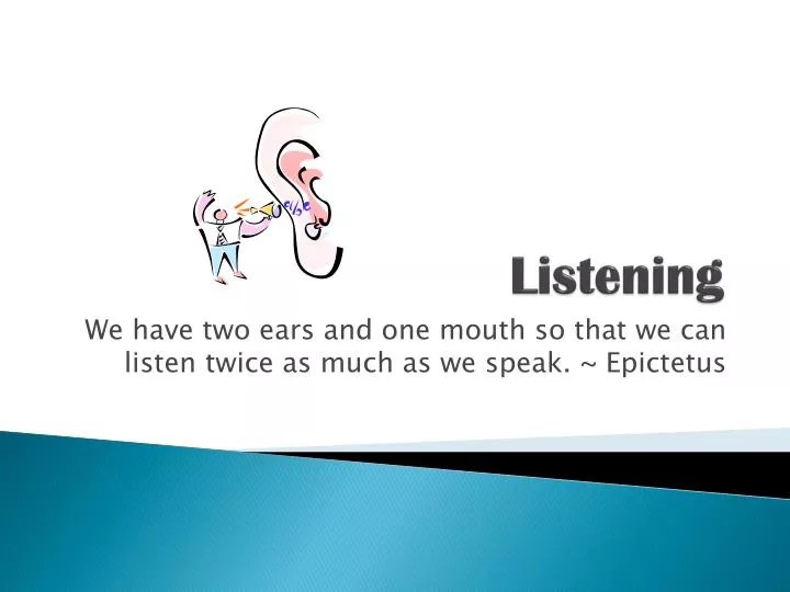 PPT Listening PowerPoint Presentation, free download ID4262263