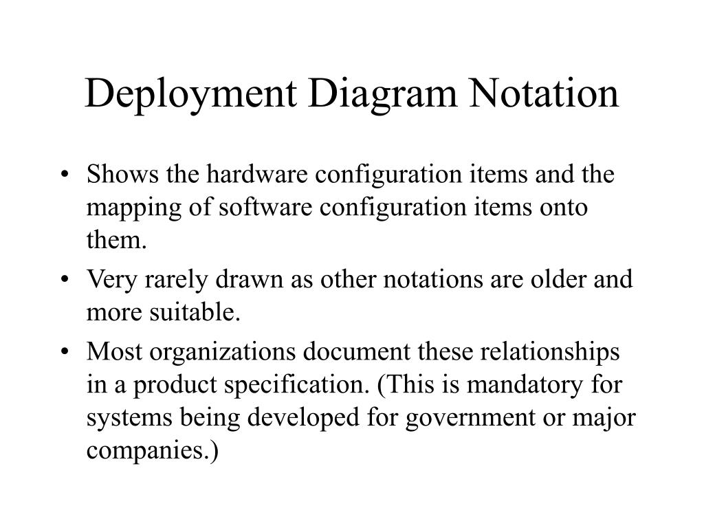 PPT - Use Case, Component and Deployment Diagrams PowerPoint