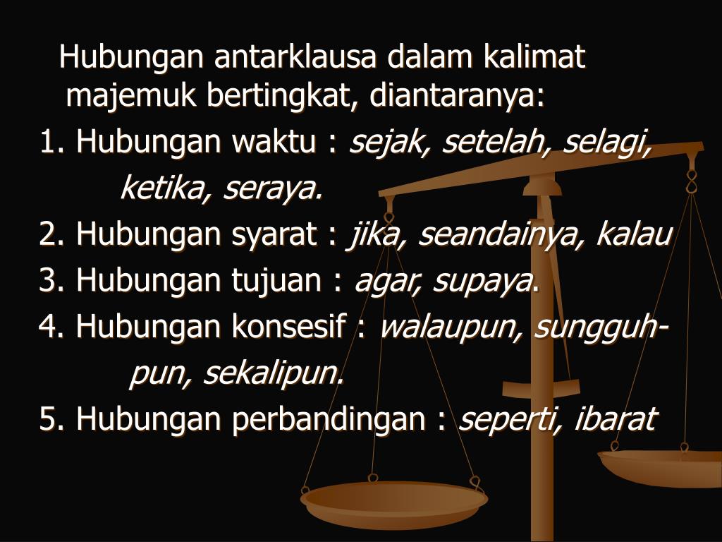 Contoh Kalimat Majemuk Hubungan Tujuan Asia
