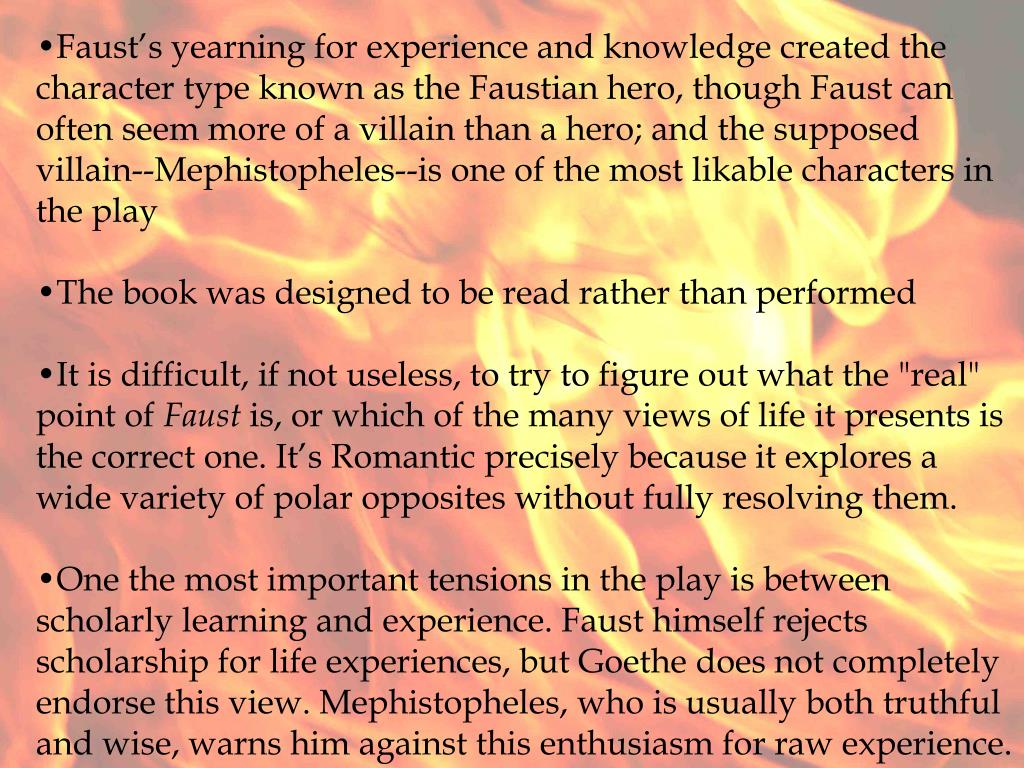 PPT Faust Part One PowerPoint Presentation, free download ID4264807