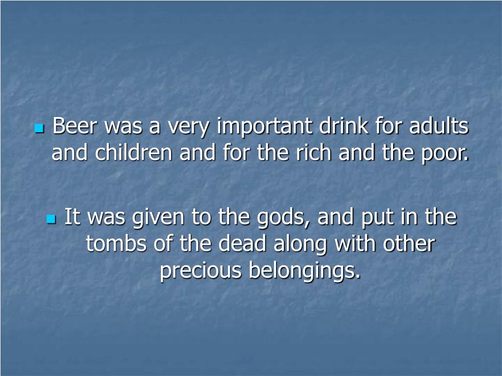 PPT Ancient Egyptian Alcohol PowerPoint Presentation, free download ID4265265