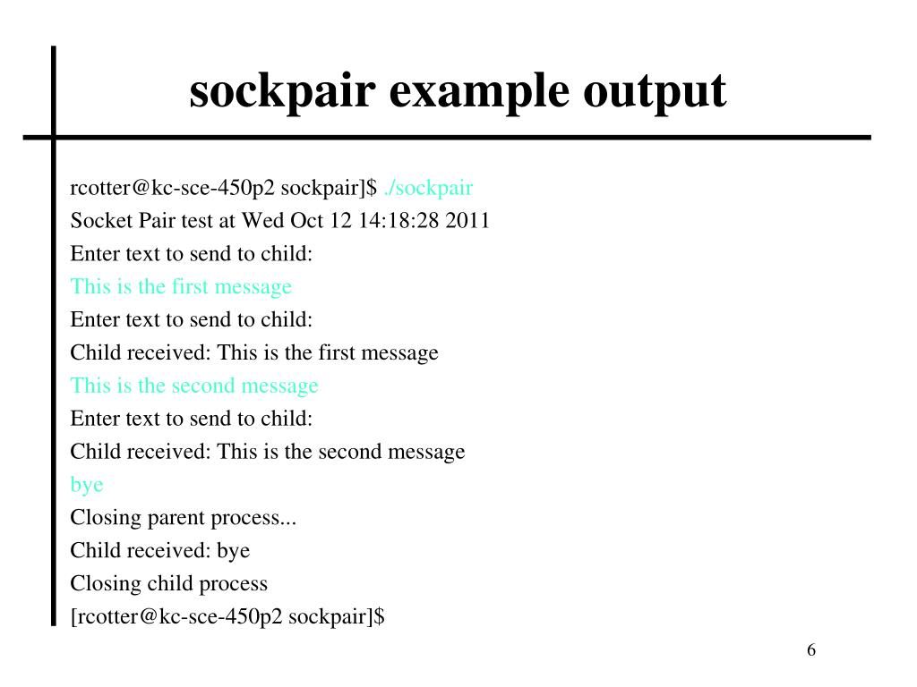 PPT UNIX Domain sockets PowerPoint Presentation, free download ID