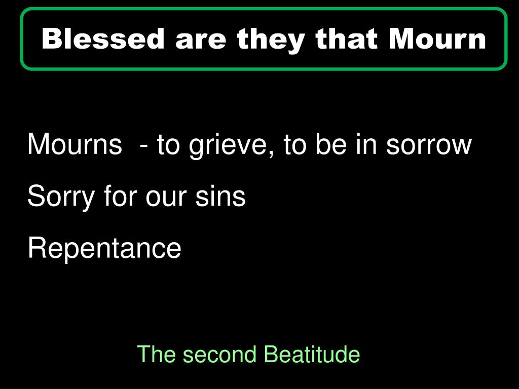 PPT The Beatitudes PowerPoint Presentation, free download ID4266579