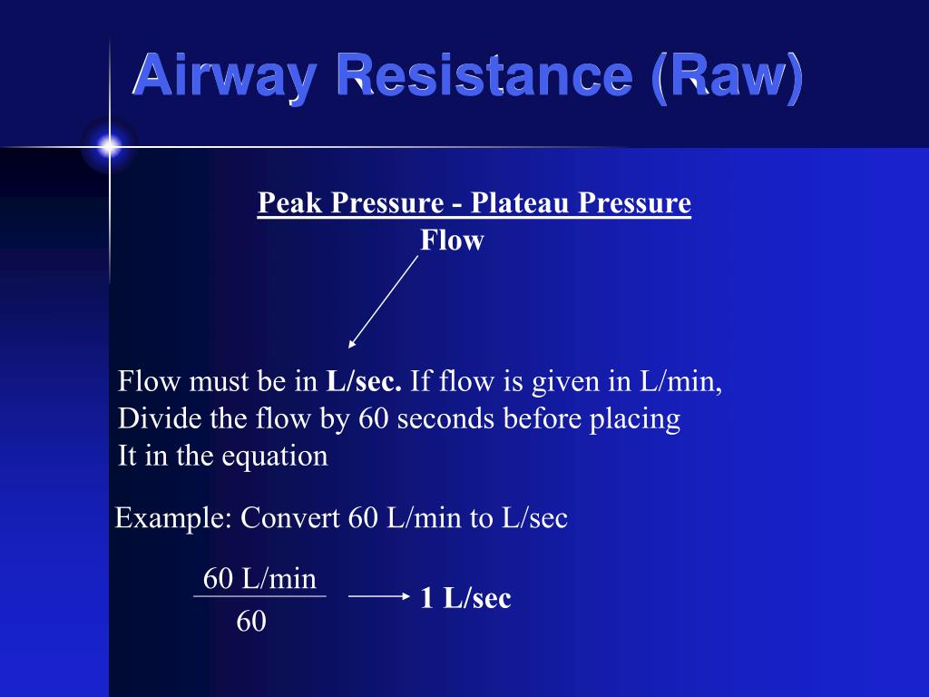 PPT Respiratory Calculations PowerPoint Presentation, free download
