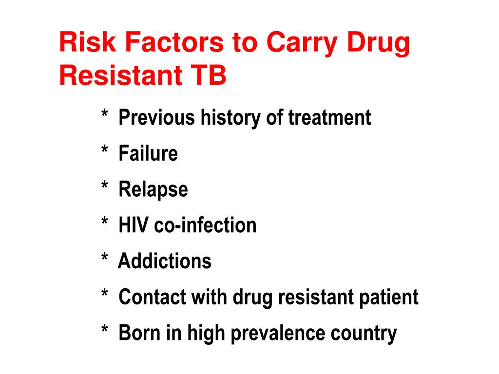 PPT Multidrug Resistant Tuberculosis (MDRTB) and Extensively Drug Resistant Tuberculosis
