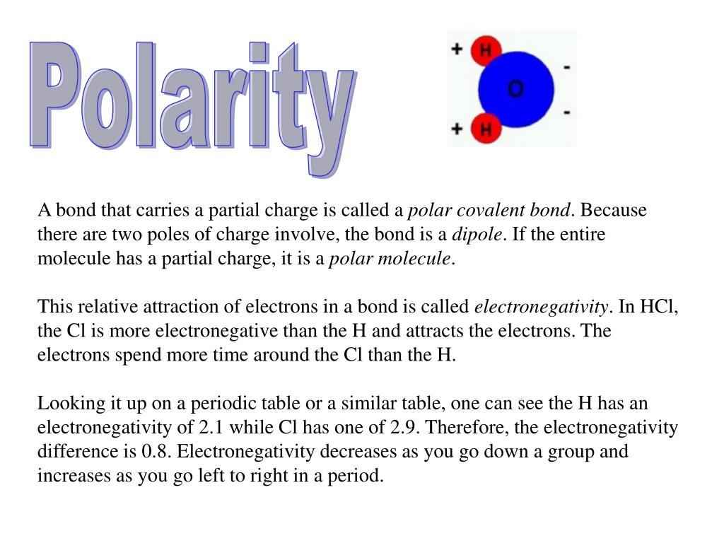 PPT Chemical Shapes & Polarity PowerPoint Presentation, free download
