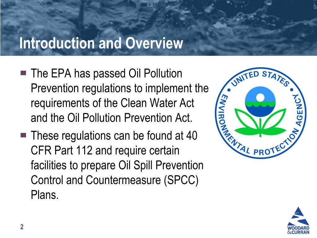 PPT Oil Spill Prevention Control and Countermeasure Training