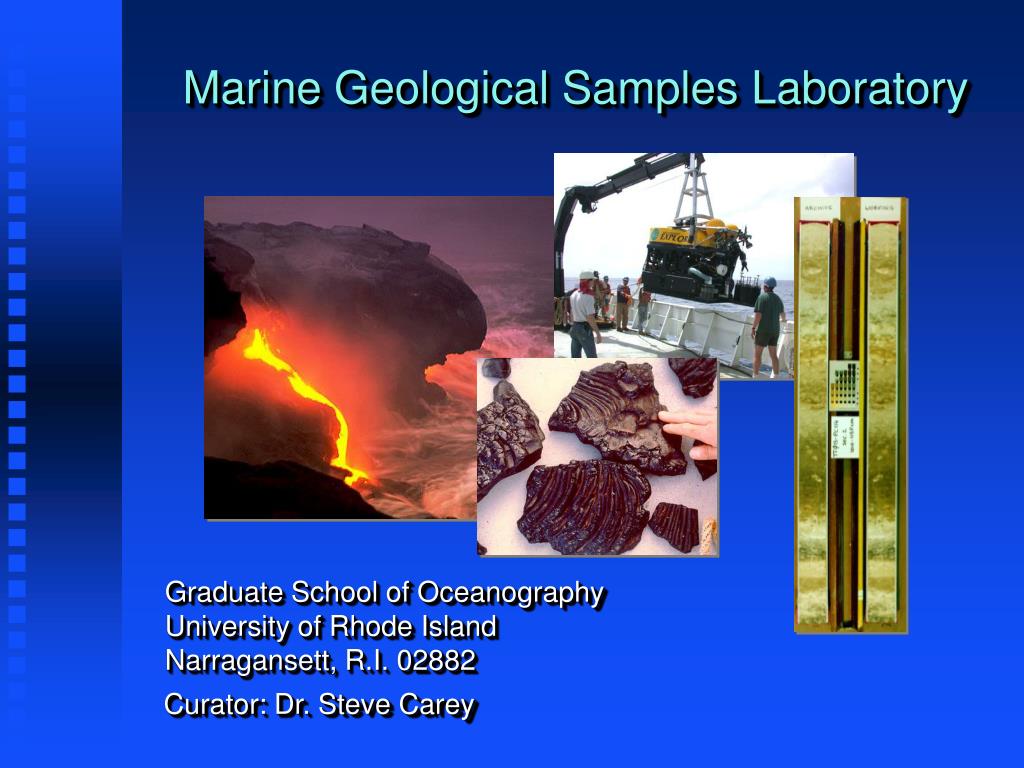 PPT Marine Geological Samples Laboratory PowerPoint Presentation