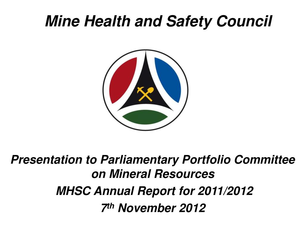 PPT Mine Health and Safety Council PowerPoint Presentation, free