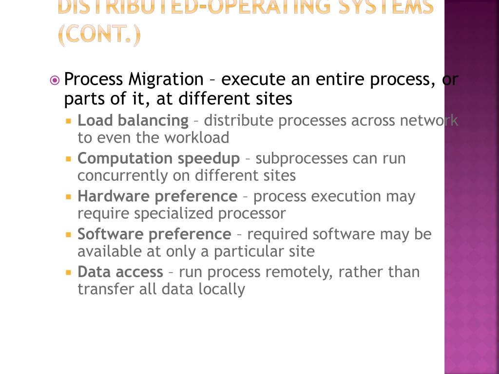 PPT Distributed Operating System PowerPoint Presentation, free