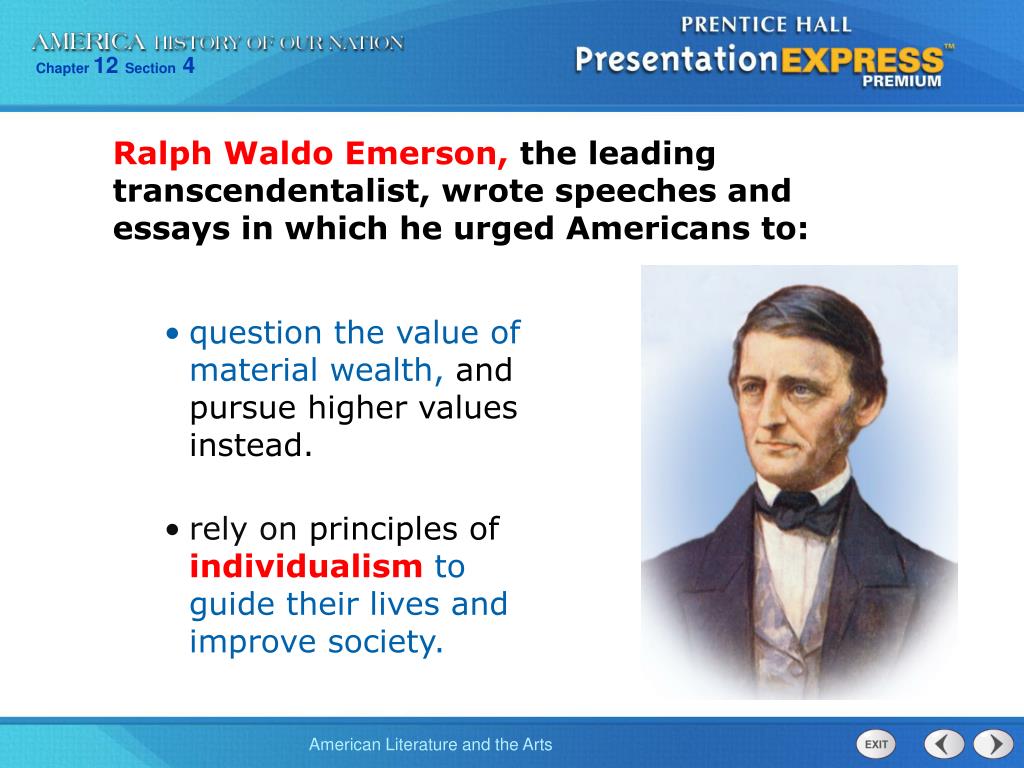 PPT Identify the common themes in American literature and art in the