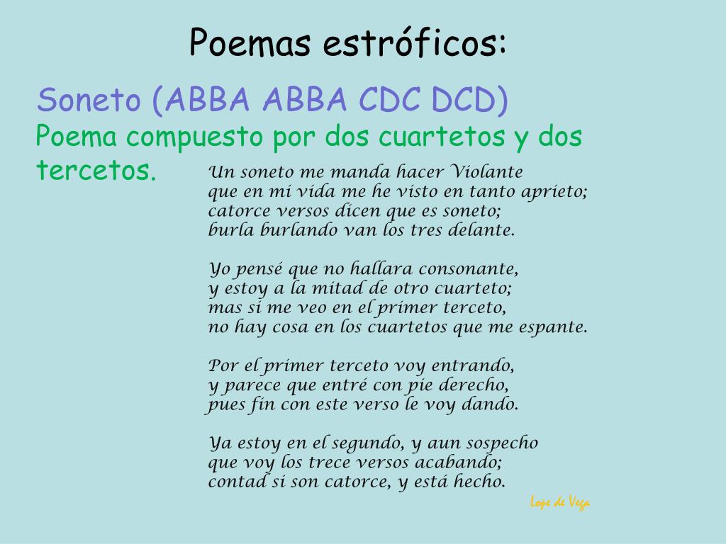 PPT ESTROFAS Y POEMAS PowerPoint Presentation, free download ID4287618