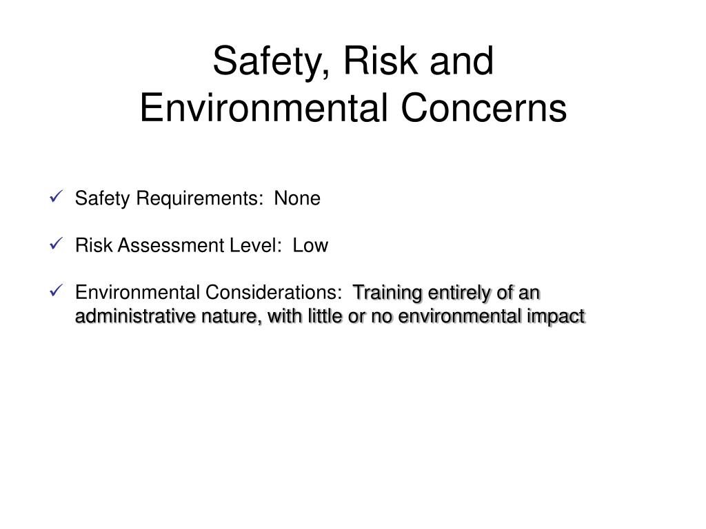 PPT TSP Number 052E2100 Enforce applicable environmental protection