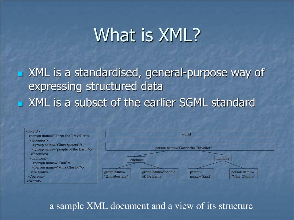 PPT Java XML Parsing Specification PowerPoint Presentation, free