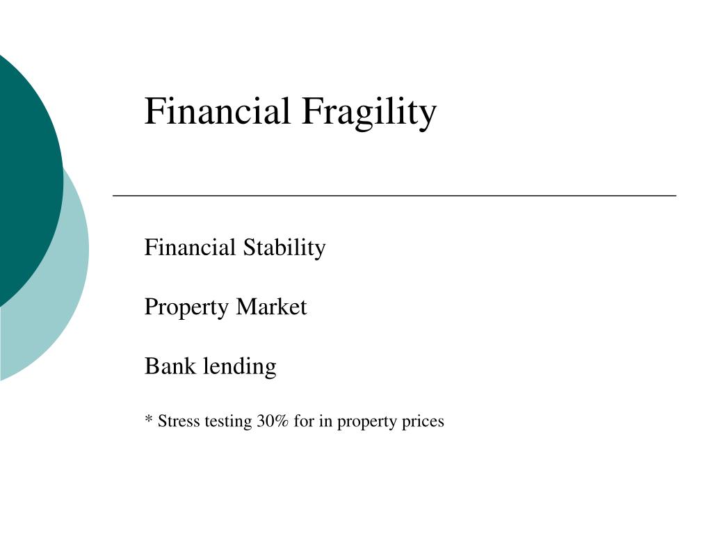 PPT Financial Fragility PowerPoint Presentation, free download ID