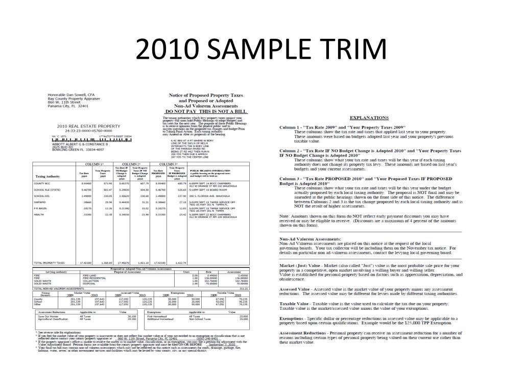 PPT Bay County Property Appraiser’s Office PowerPoint Presentation