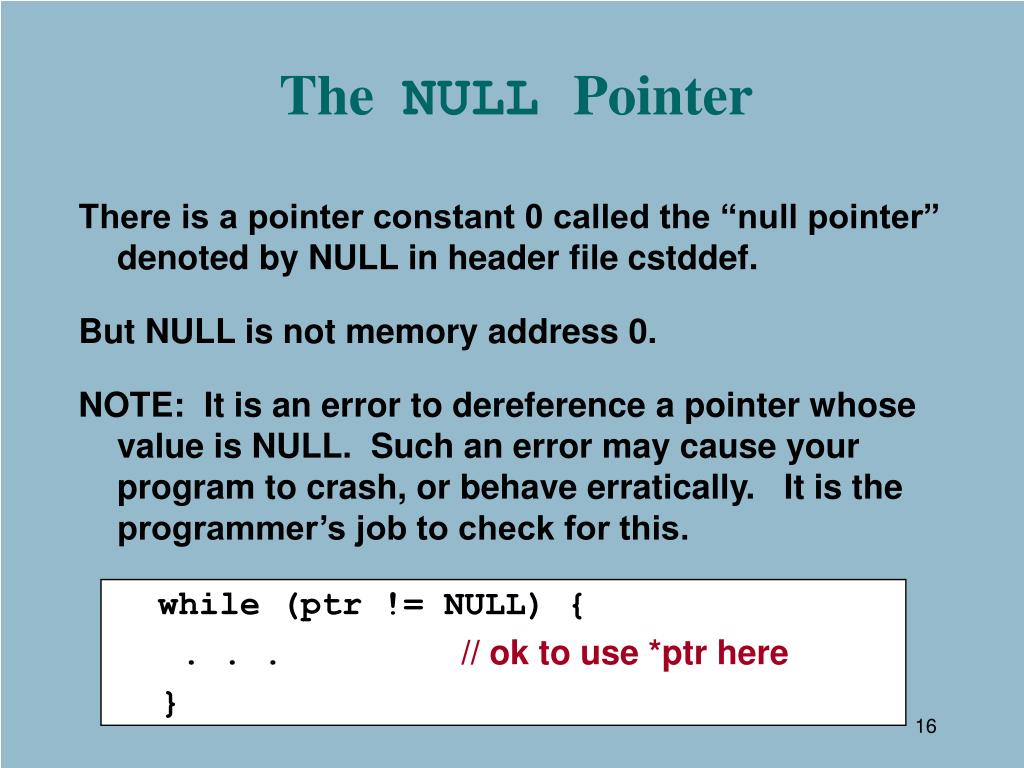 PPT Chapter 15 Pointers, Dynamic Data, and Reference Types PowerPoint