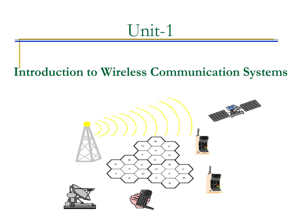PPT Unit1 Introduction to Wireless Communication Systems PowerPoint