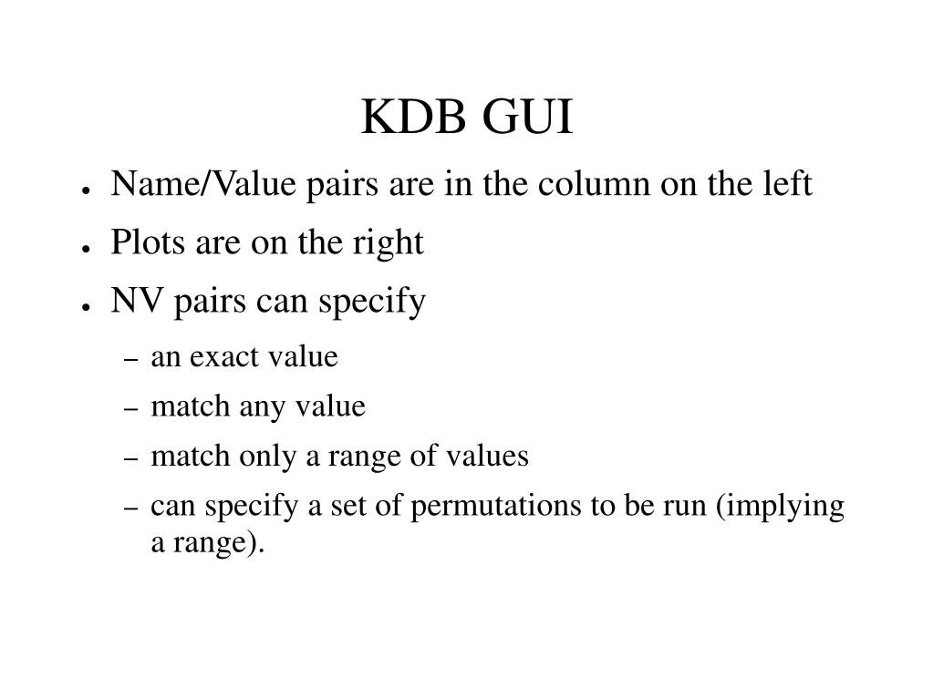 PPT KDB PowerPoint Presentation, free download ID4295776