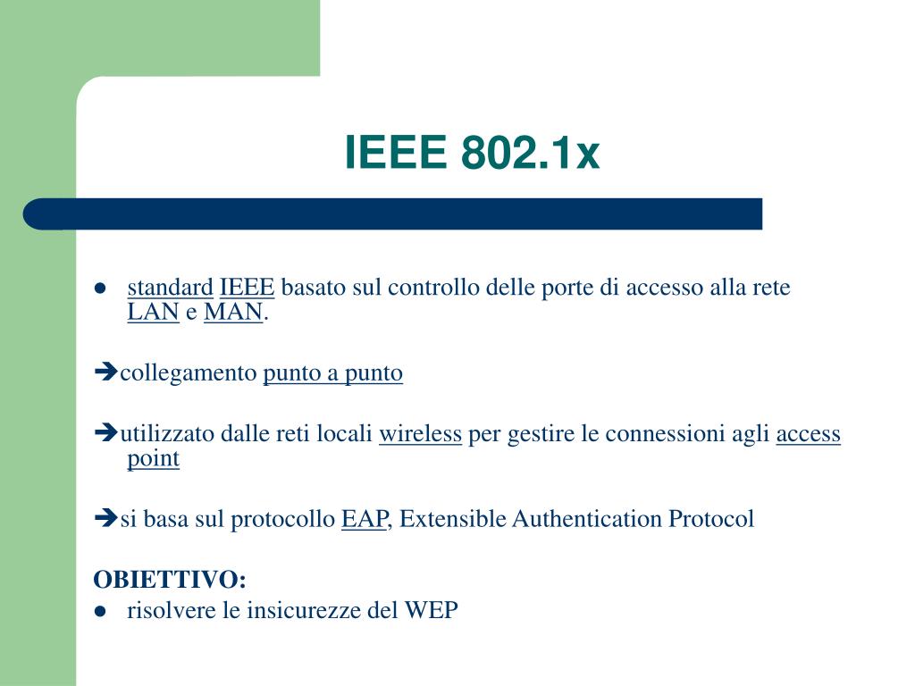PPT IEEE 802.1x (Port Based Network Access Control) PowerPoint