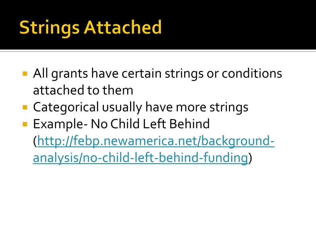 PPT Types of Grants and Mandates PowerPoint Presentation, free