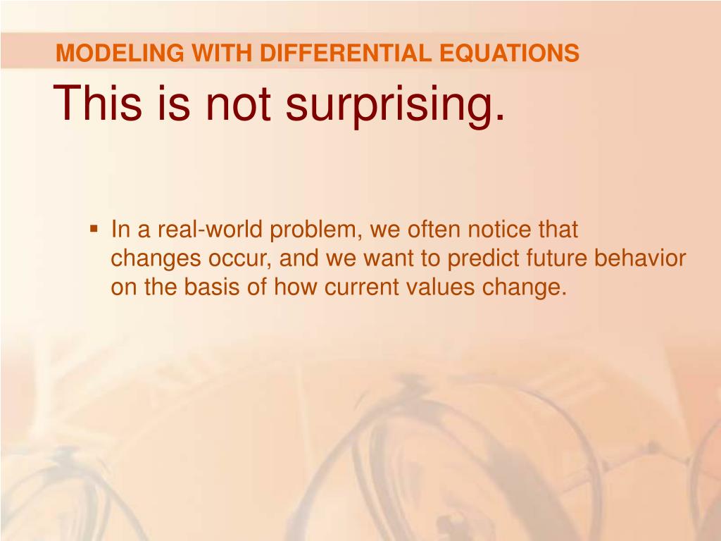 PPT DIFFERENTIAL EQUATIONS PowerPoint Presentation, free download