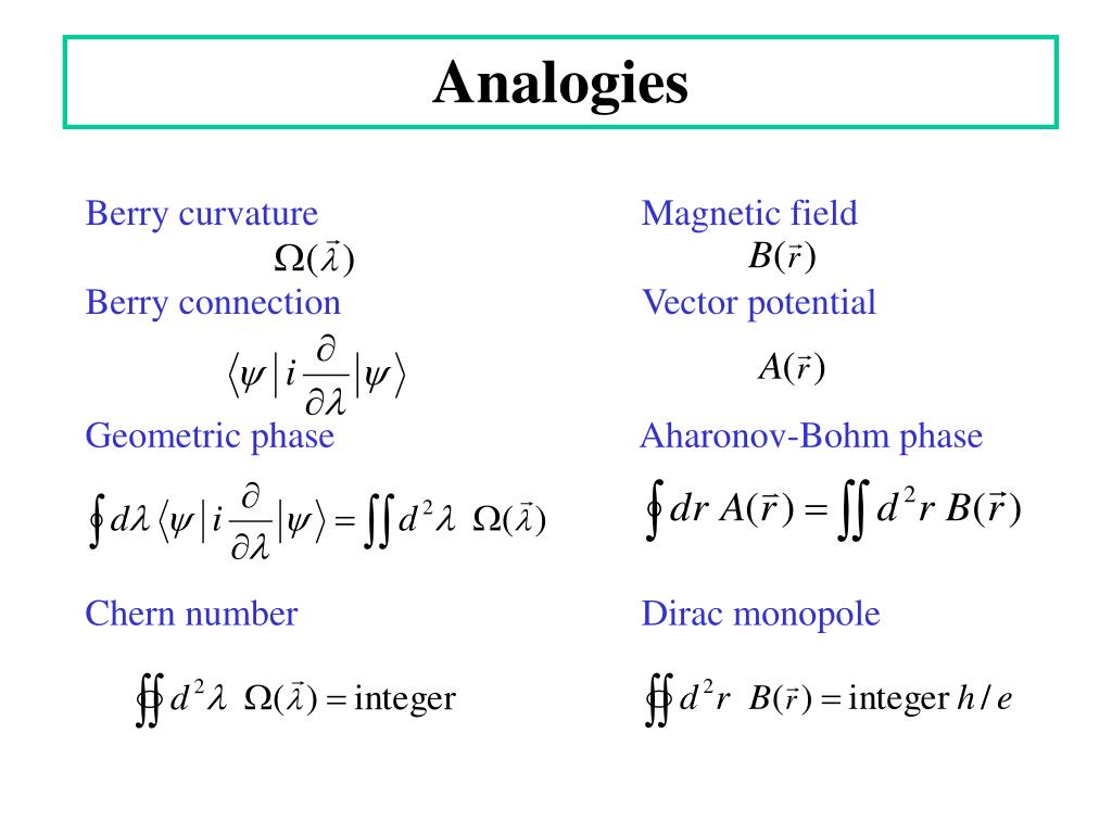 PPT Berry Phase Effects on Electronic Properties PowerPoint