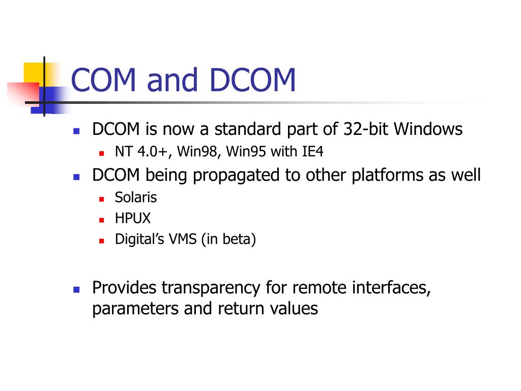 PPT Introduction to COM and PowerPoint Presentation, free
