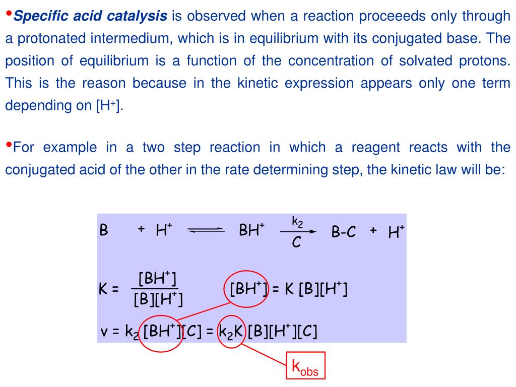 PPT CATALYSIS BY ACIDS AND BASES PowerPoint Presentation, free