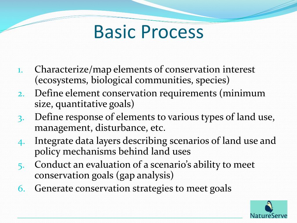 PPT Application of Gap Analysis Data to Conservation Planning in