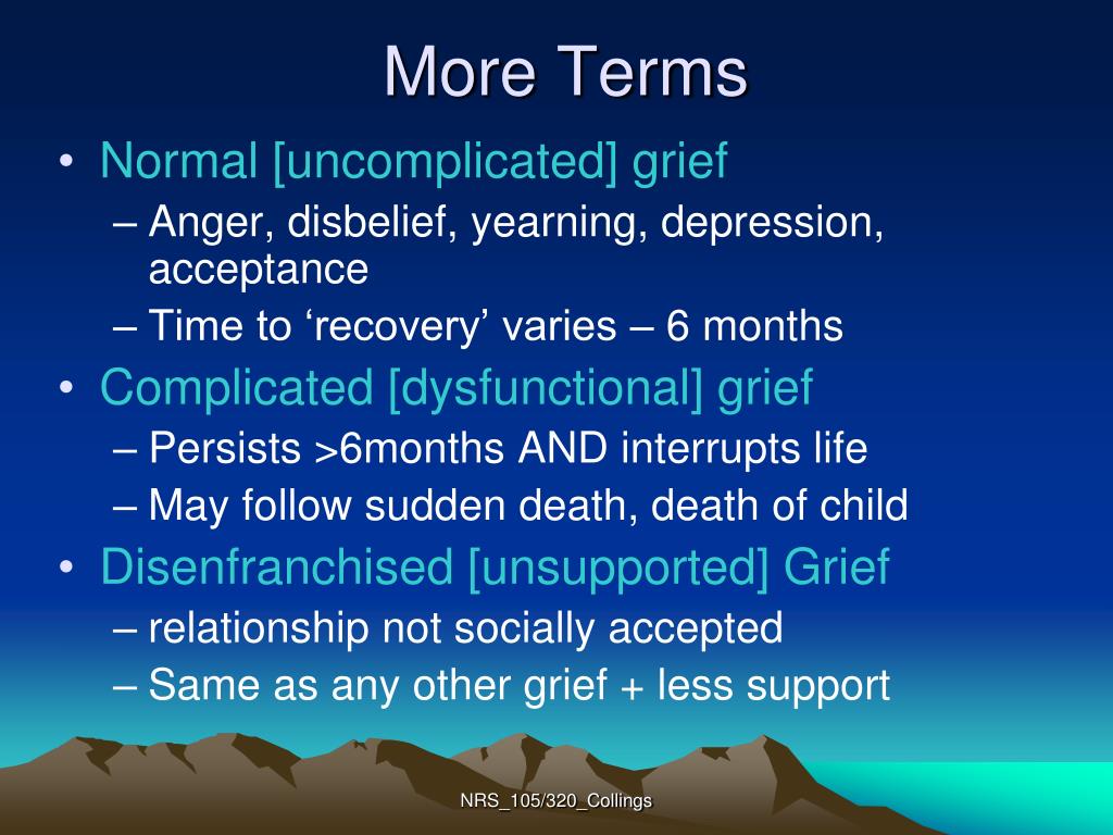 PPT Death & Dying, Grief & Loss PowerPoint Presentation ID4315631
