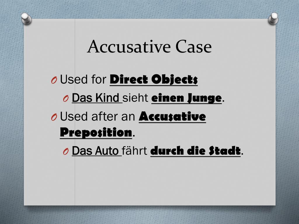 PPT Nominative Case and Accusative Case PowerPoint Presentation, free download ID4315842