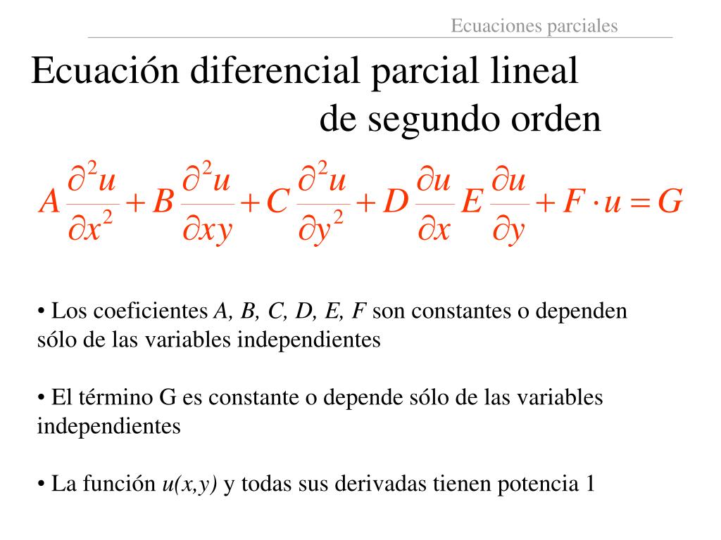 PPT Ecuaciones diferenciales PowerPoint Presentation, free download