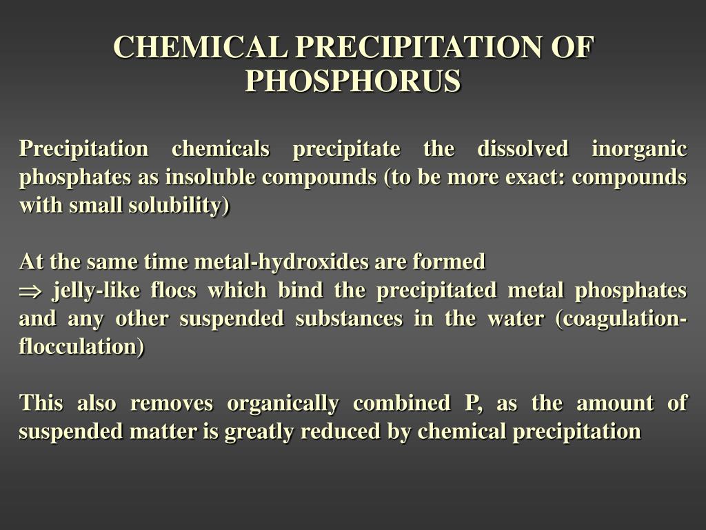 PPT CHEMICAL PHOSPHORUS REMOVAL PowerPoint Presentation, free