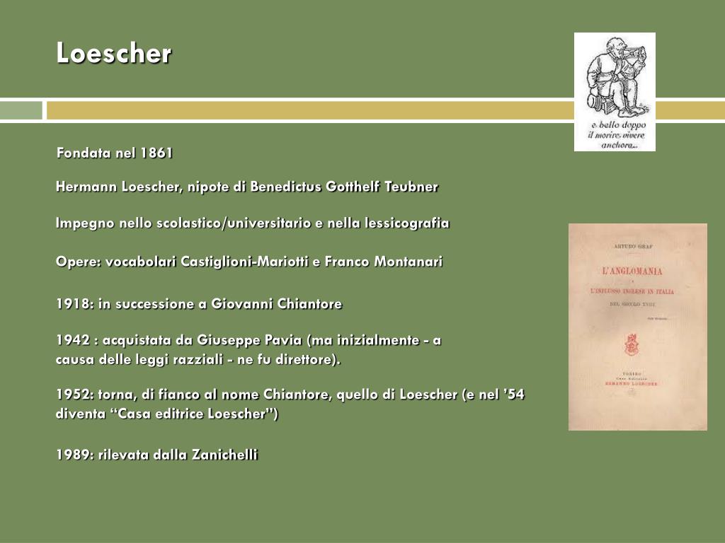 PPT STORIA DELL’EDITORIA ITALIANA PowerPoint Presentation, free