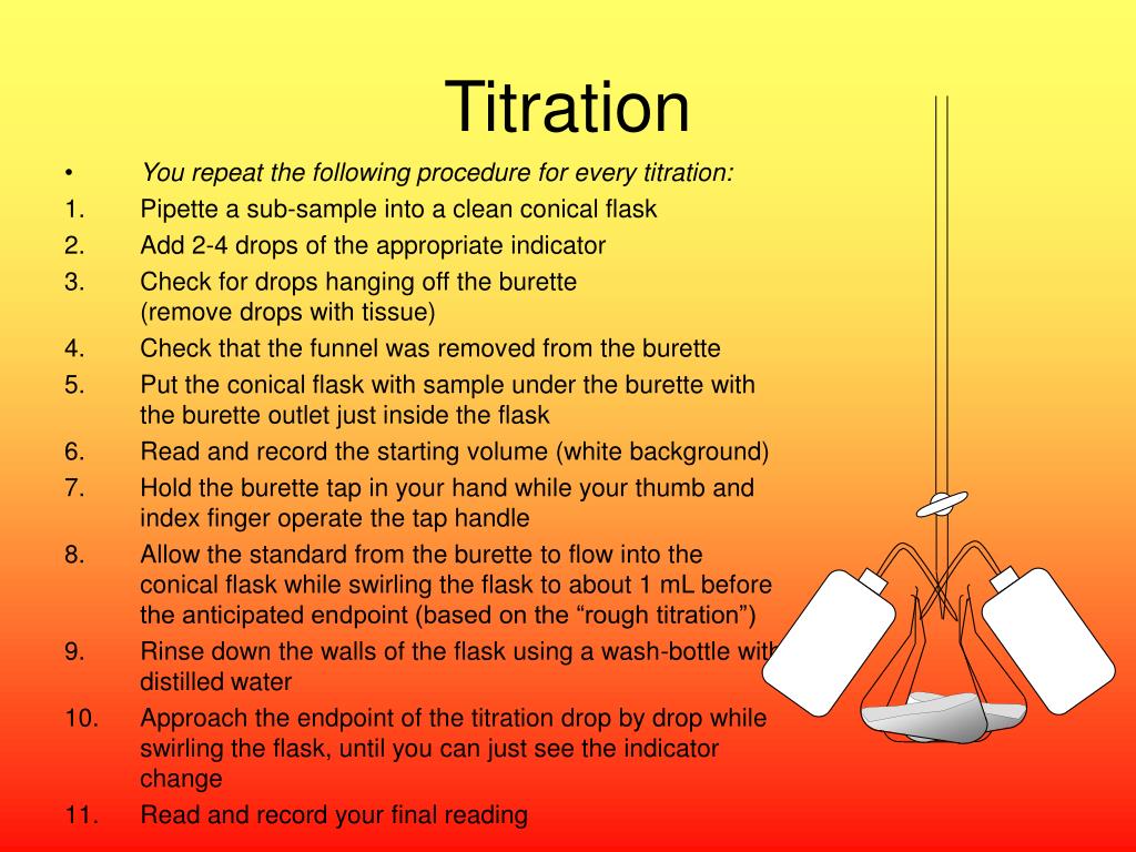 PPT Titration PowerPoint Presentation, free download ID4319437