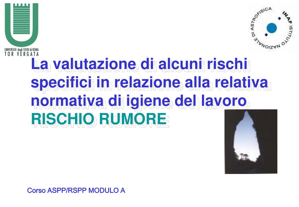 Ppt - Corso Aspp/Rspp Modulo A Powerpoint Presentation, Free Download - Id:4325634 708_x_1023_jpg