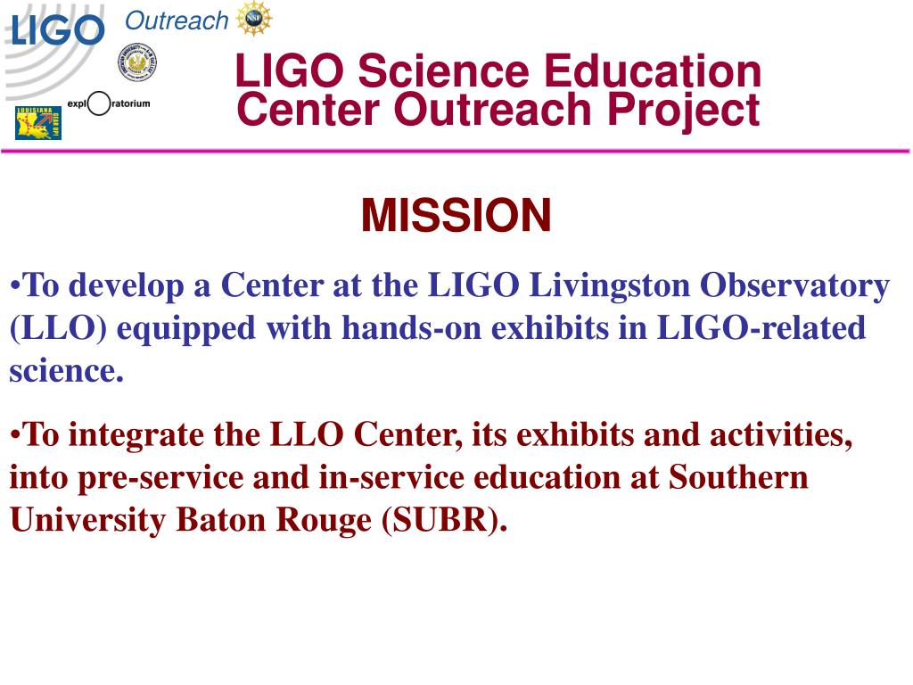 PPT LIGO PowerPoint Presentation, free download ID4327012