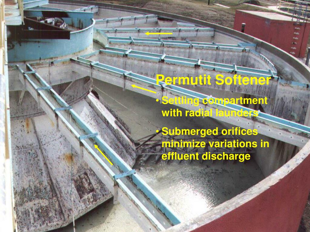 PPT Water Softening by Precipitation with Lime at the Bloomington