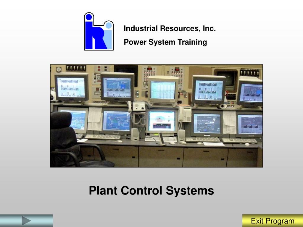 PPT Plant Control Systems PowerPoint Presentation, free download ID