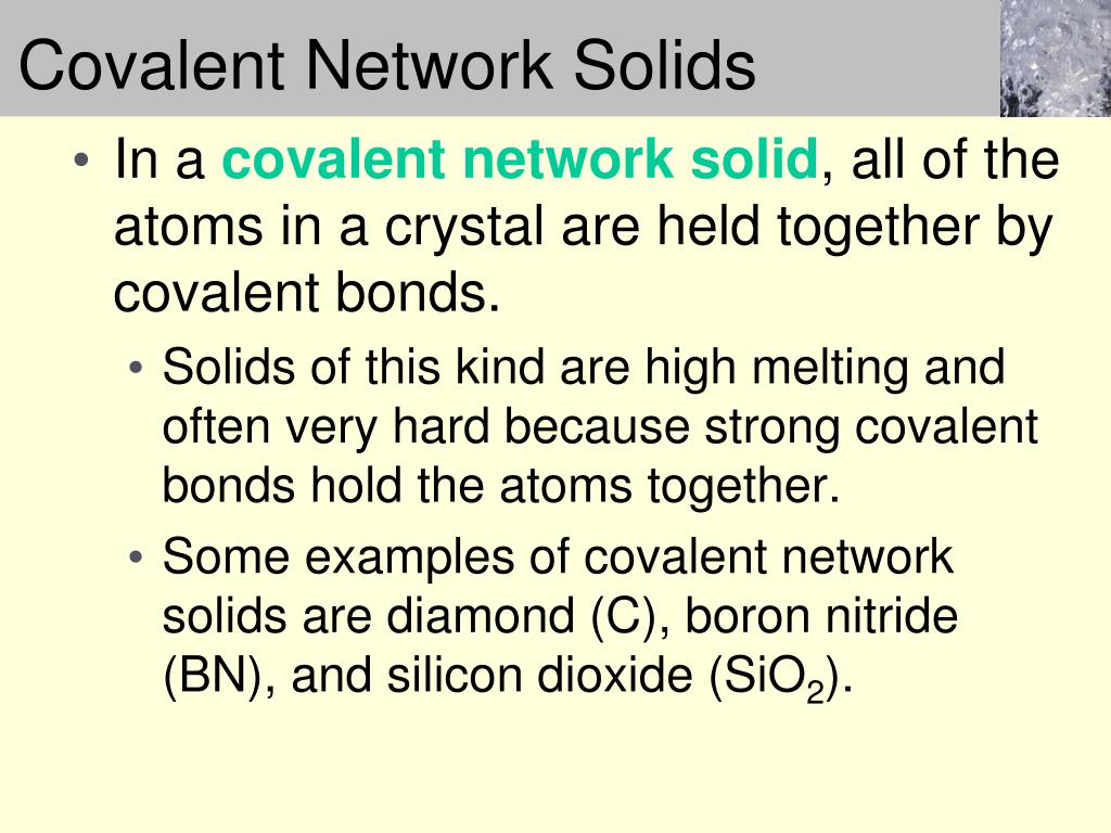 PPT Chapter 11 Liquids and Solids PowerPoint Presentation ID4329547
