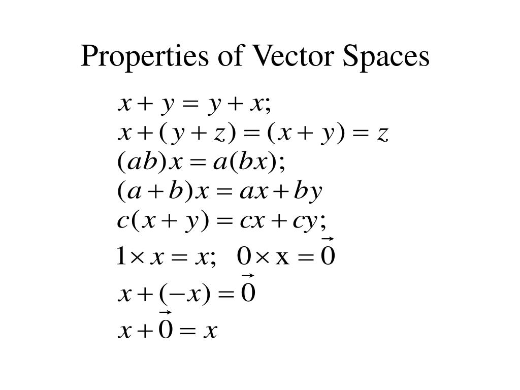 PPT Lecture 9 Symmetric Matrices Subspaces and Nullspaces PowerPoint