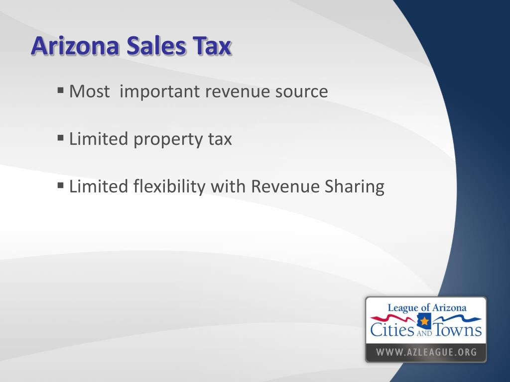 PPT Arizona Sales Tax PowerPoint Presentation, free download ID4337567