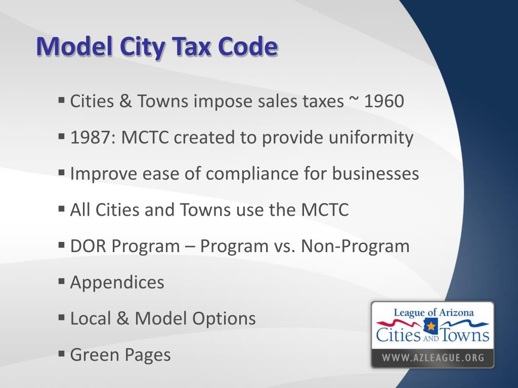 PPT Arizona Sales Tax PowerPoint Presentation, free download ID4337567