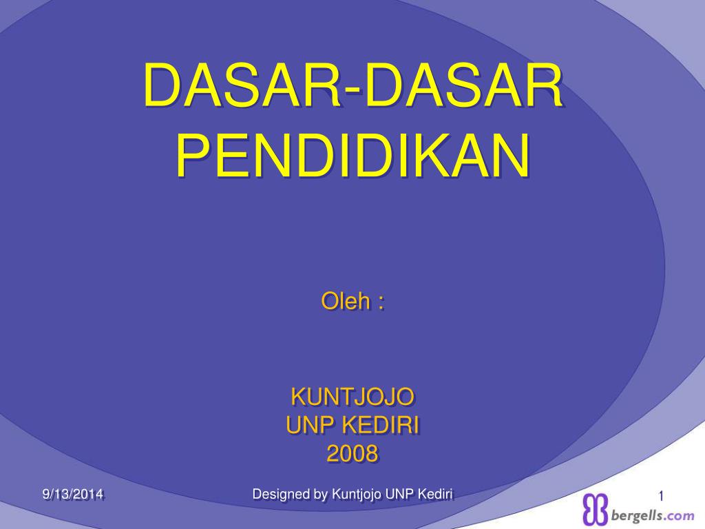PPT DASARDASAR PENDIDIKAN PowerPoint Presentation, free