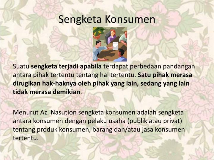 PPT TINJAUAN YURIDIS TENTANG HAK DAN KEWAJIBAN KONSUMEN DALAM RANGKA