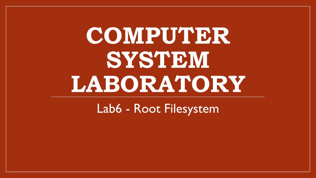 PPT Computer System Laboratory PowerPoint Presentation, free download