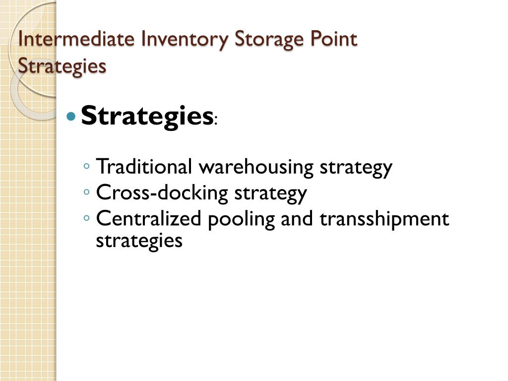 PPT Marketing Management MKTG 6170 Module II Supply Chain Management/ Distribution