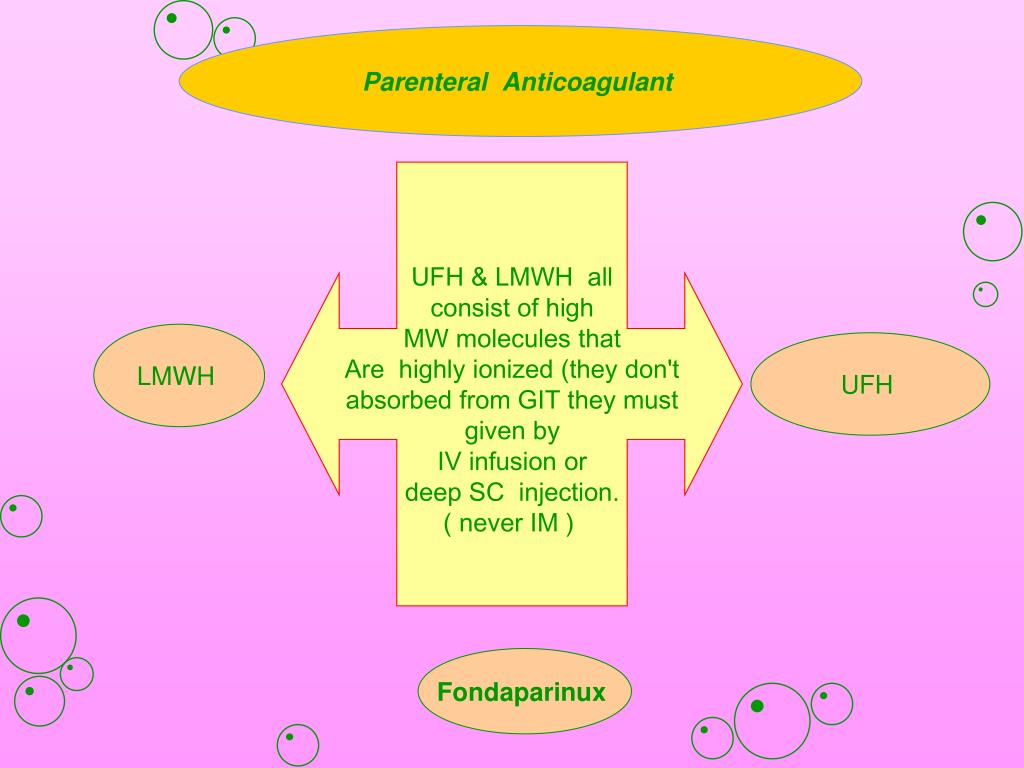 PPT Parenteral Anticoagulant PowerPoint Presentation, free download