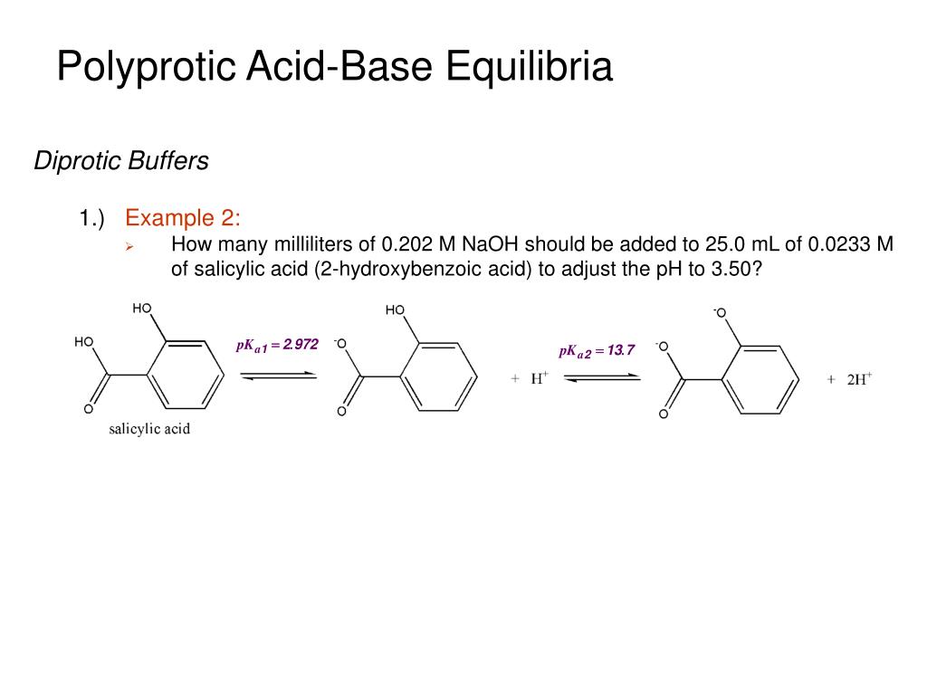 PPT Polyprotic AcidBase Equilibria PowerPoint Presentation, free